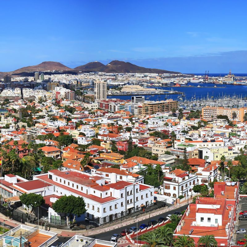 Las Palmas de Gran Canaria city view